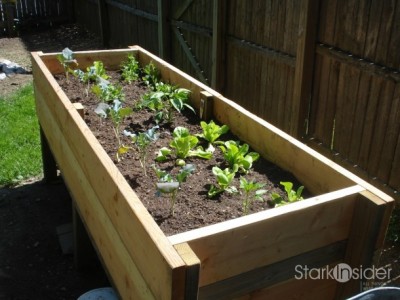 DIY Project: Vegetable Planter Box (plans, photos) | Stark Insider