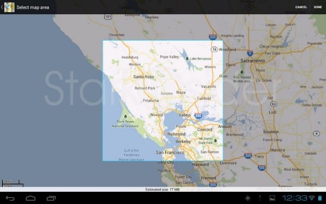 Google Maps Offline