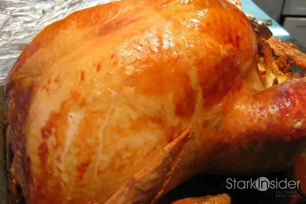 A delicious holiday turkey thanks to clay pot recipe magic.