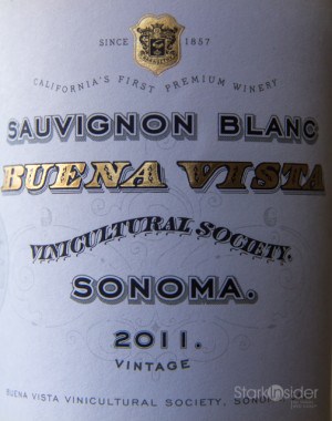 Buena Vista Sauvignon Blanc Sonoma - Wine Review