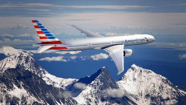 American Airlines new paint job