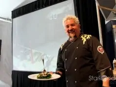 Guy Fieri at Pebble Beach Food & Wine with Loni Stark