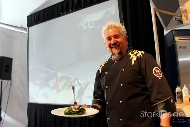 Guy Fieri at Pebble Beach Food & Wine with Loni Stark