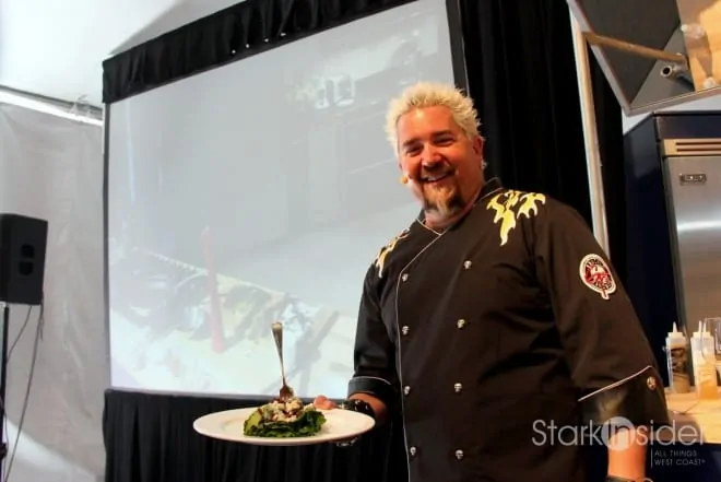 Guy Fieri at Pebble Beach Food & Wine with Loni Stark