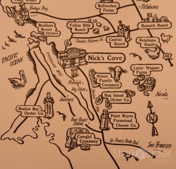 Nick's Cove Map and Directions
