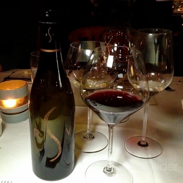 Robert Sinskey's "Shiner": Pinot Noir, Trotter Cuvee, Vandal Vineyard, Los Carneros, 2000.