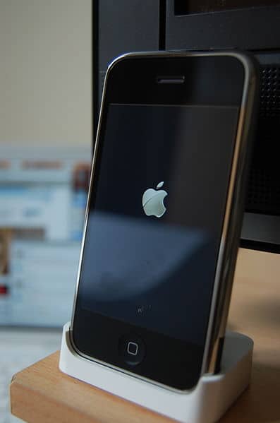 First-gen iPhone from 2007. After 5 years of hot sales, has the iPhone and Apple peaked?
