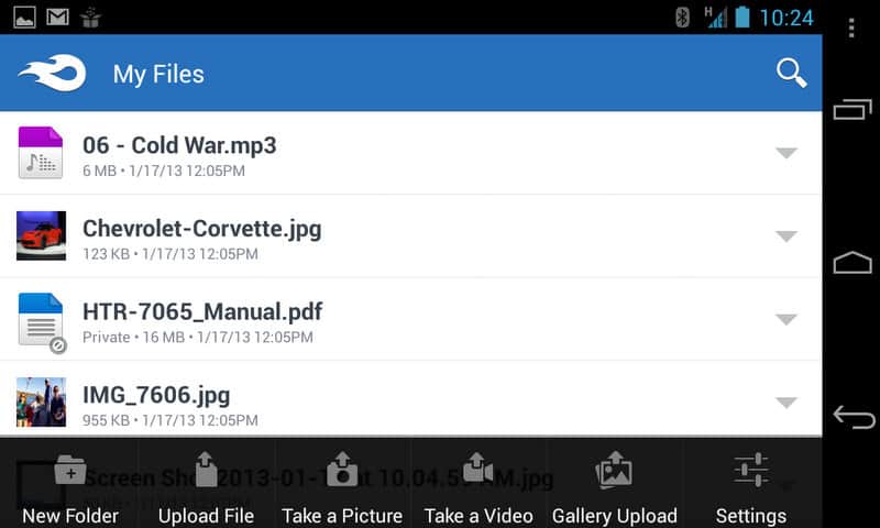 Review: MediaFire cloud storage app for Android | Stark Insider