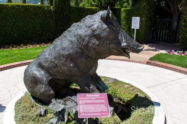 Ferrari-Carano Vineyards, Gardens - Sonoma