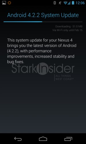 Android 4.2.2. Update - Nexus 4