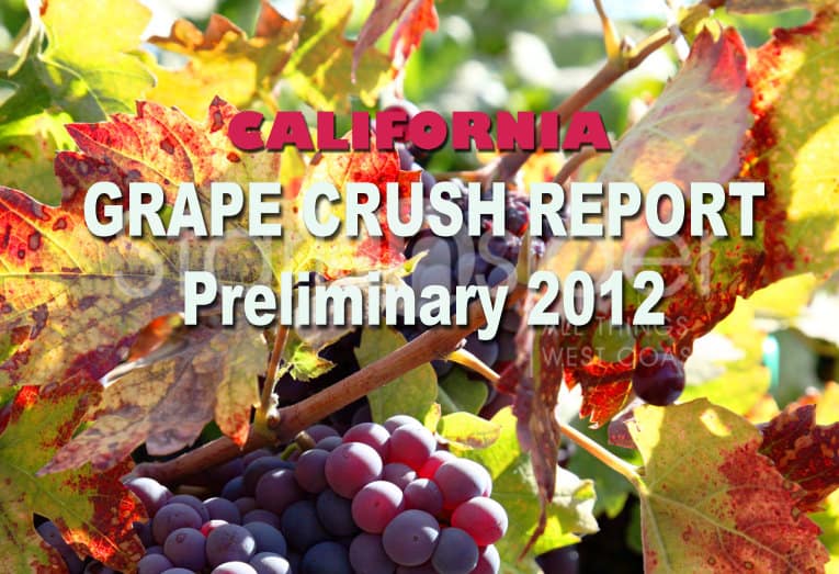 California Wine News Grape Crush 2012 Sets Alltime Record Stark Insider