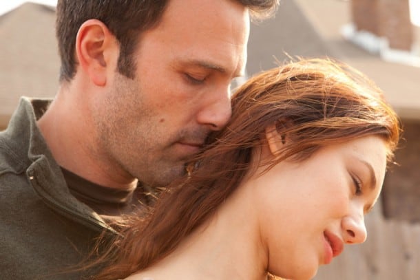 Ben Affleck and Olga Kurylenko.