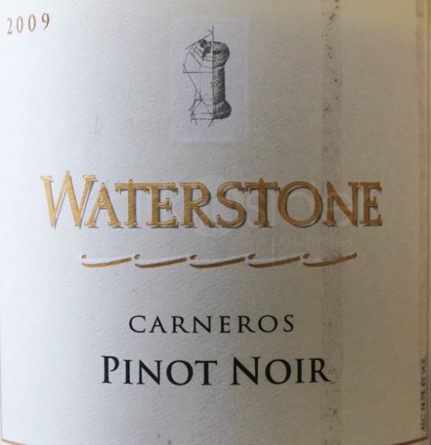Waterstone 2009 Pinot Noir Carneros Napa