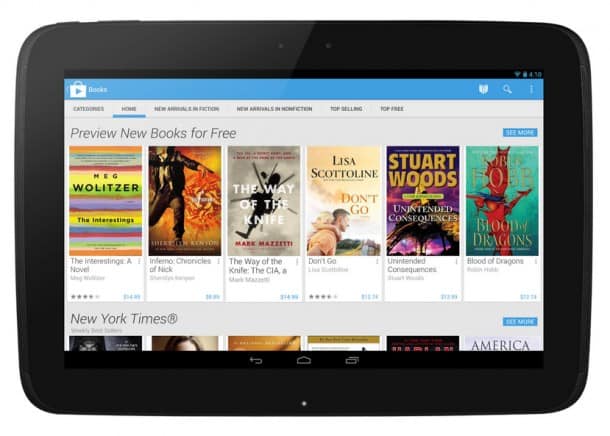 Google Play Store Update - Nexus 7 Tablet