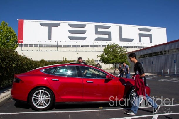 Tesla Factory Pickup - Fremont