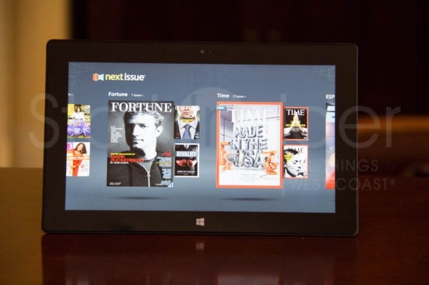 Next Issue for Windows 8 - Review