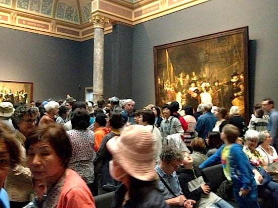 Standing room only at many museums