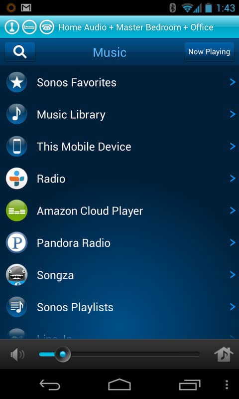 Sonos Android App