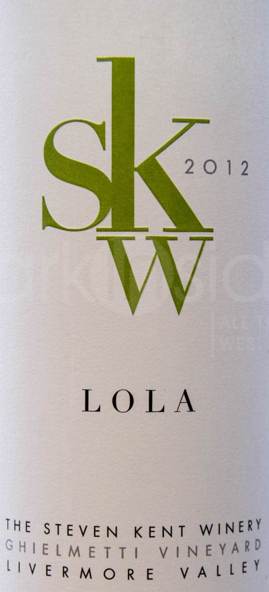 SKW Winery Livermore Lola Label