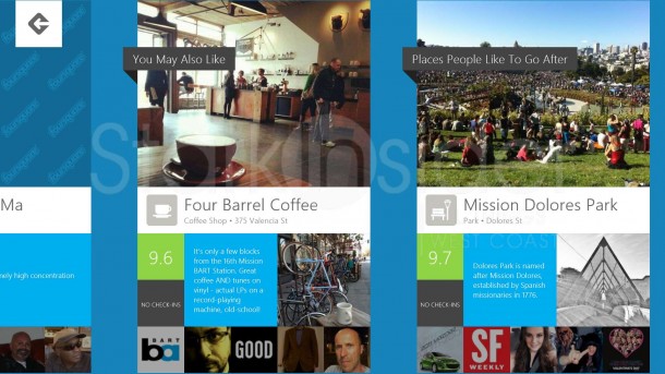 Foursquare Review - Windows 8