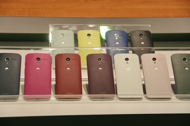 Moto X: You can have any color you like - as long as it's not black.