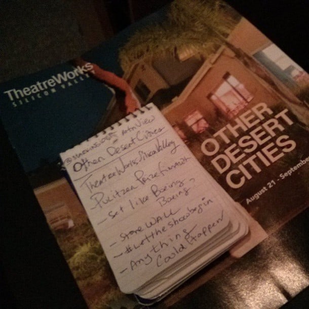 TheatreWorks - Other Desert Cities - Mountain View