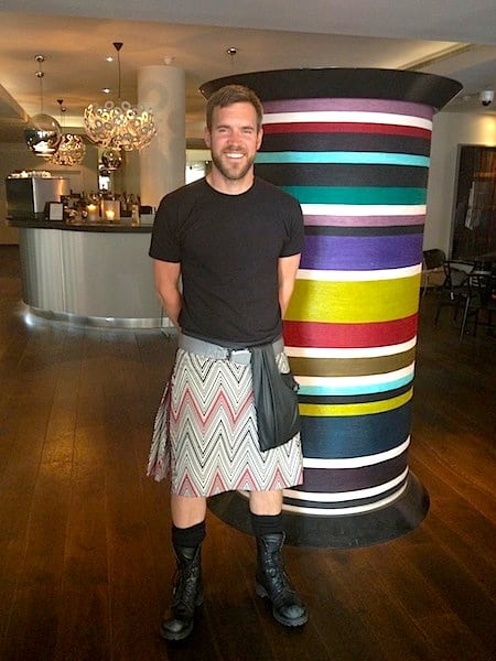 Loved the silk kilts