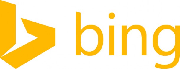 Flat is in. New Microsoft Bing logo: Look, mom, no more bevels, shadows and textures!