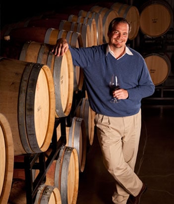 Winemaker Jean Hoefliger of Alpha Omega, Napa.