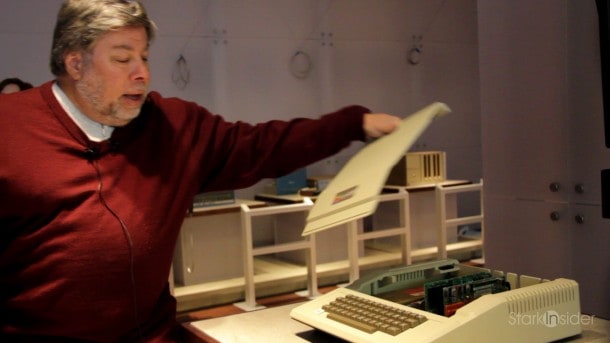 Steve Wozniak guides press on the history of computers at the Computer History Museum in Mountain View.