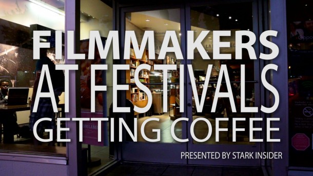 Filmmakers at Festivals Getting Coffee - Director Jonathan Cenzual Burley