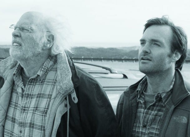 Bruce Dern and Will Forte in Nebraska.