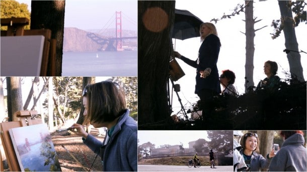 How to paint the Golden Gate Bridge, San Francisco