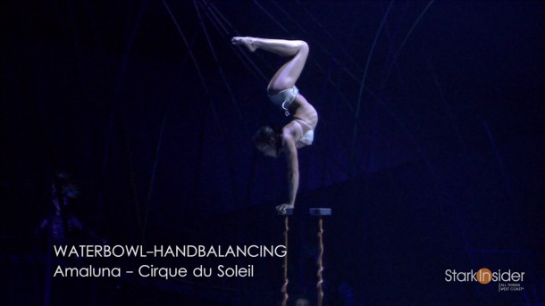 Waterbowl - Amaluna by Cirque du Soleil (Video)