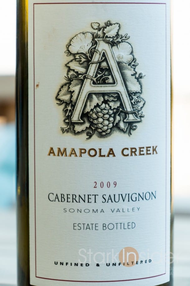 Wine Review - Amapola Creek 2009 Cabernet Sauvignon, Sonoma Valley
