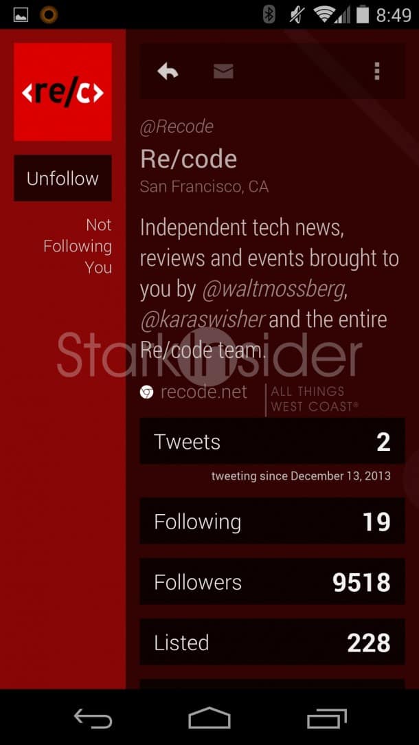 Carbon Twitter App for Android