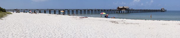 Bike to the iconic Naple's Pier