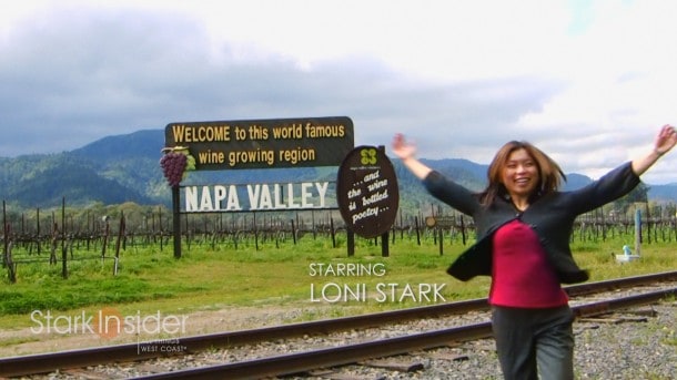 Napa Valley Welcome Sign - Highway 29 California