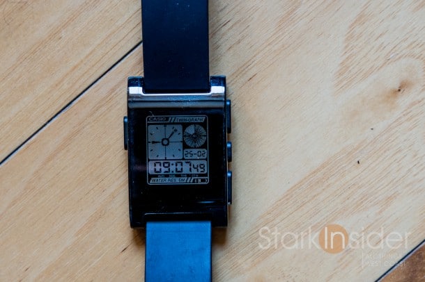 Casio AE-20W watchface for Pebble