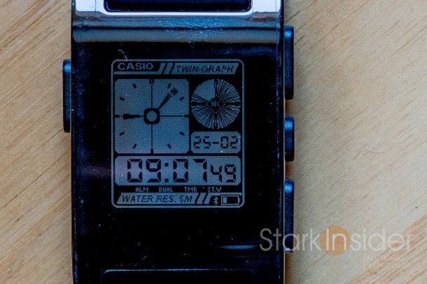 Casio AE-20W watchface for Pebble