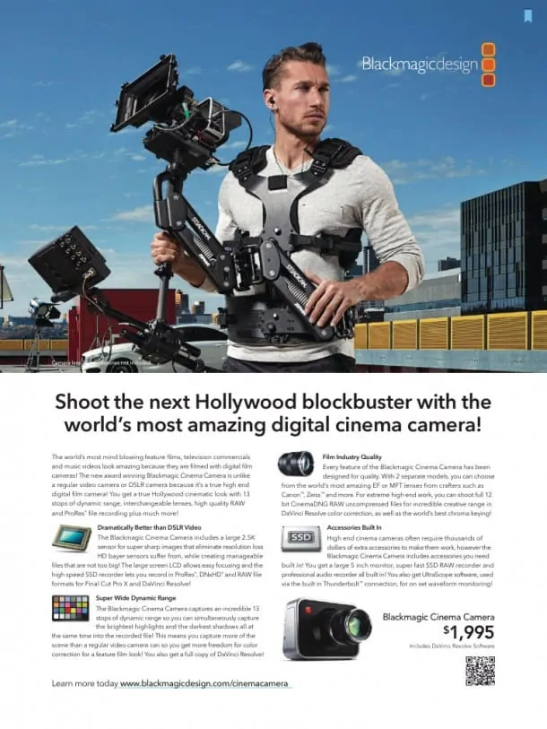 Blackmagic Cinema Camera