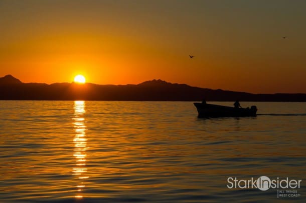 Sunrise over the Sea of Cortez, Baja California Sur, Mexico