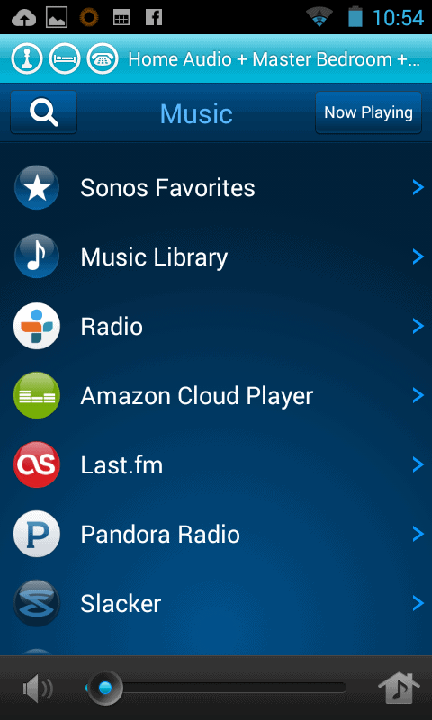 sonos android software subwoofer