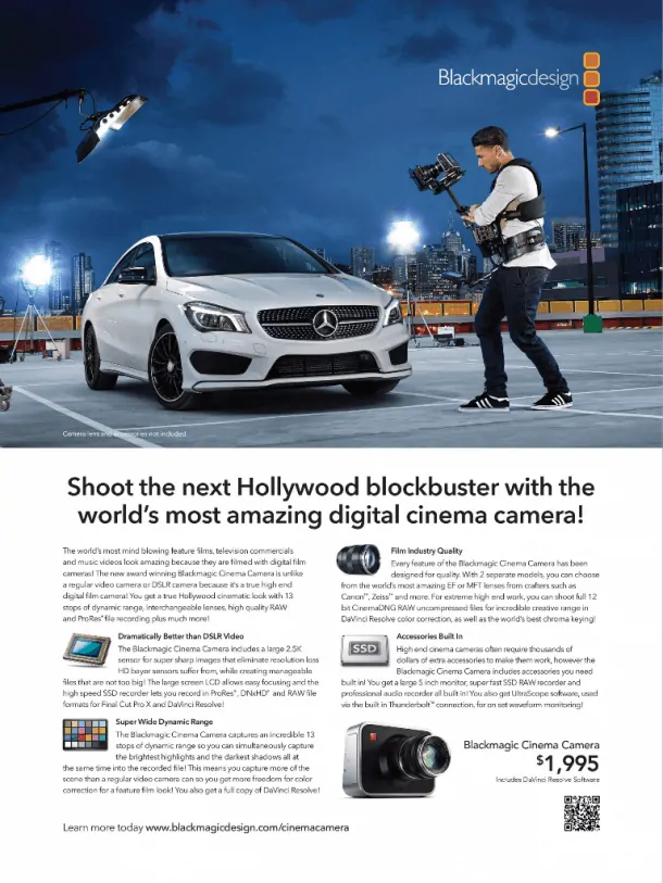 Blackmagic Cinema Camera