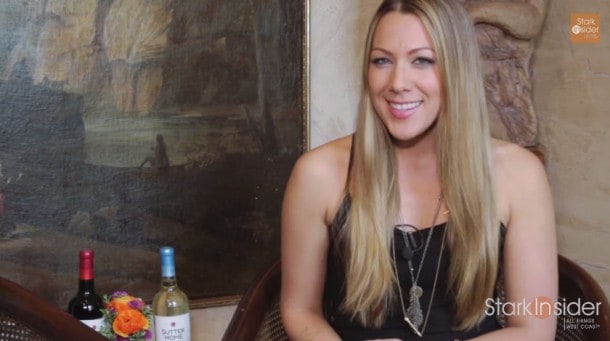 Singer Colbie Caillat gave me a great Stark Insider plug after our interview. I reframed the shot in post to remove the host who was visible on the left. That results in slight loss of quality. With 4K that would be a non-issue.