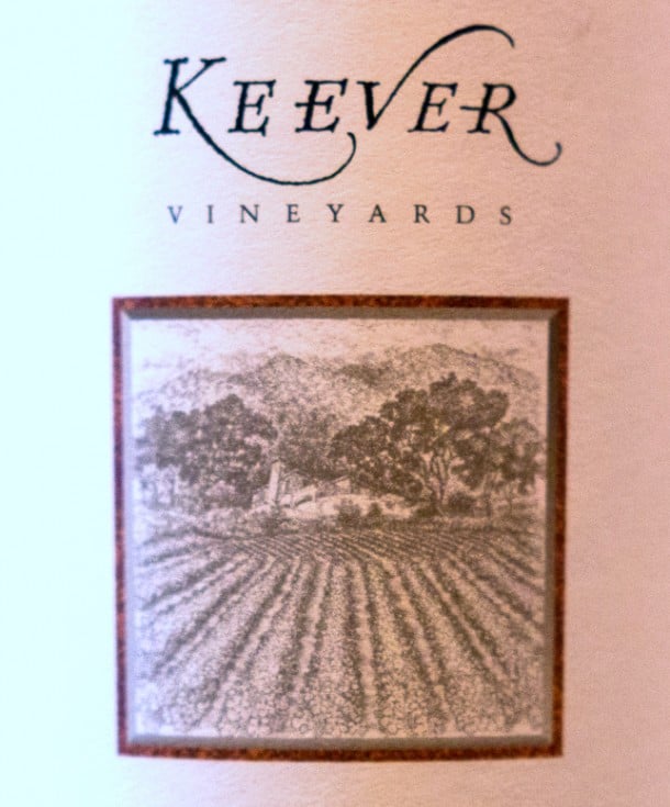 Keever-Cabernet-2011-Cabernet-Sauvignon-label