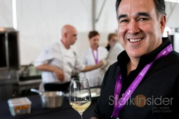 Michael Trujillo, Director of Winemaking and President for Sequoia Grove Winery guided us through some wonderful wine pairings during the course of lunch.