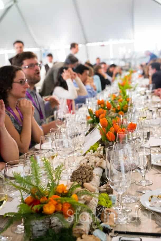 Gorgeously inspired tablescapes of a fantasy foraging expedition where food and wine fairies grant our every whim. This is Pebble Beach Food & Wine after all!