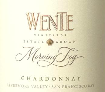Wine Review: Wente 2012 Morning Fog Chardonnay, Livermore