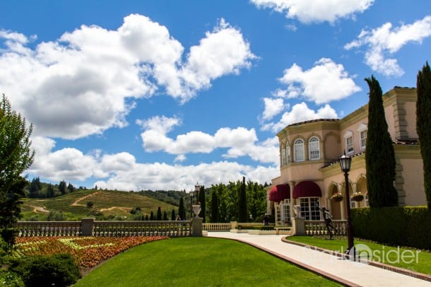 Ferrari Carano Vineyards in Healdsburg, Sonoma.